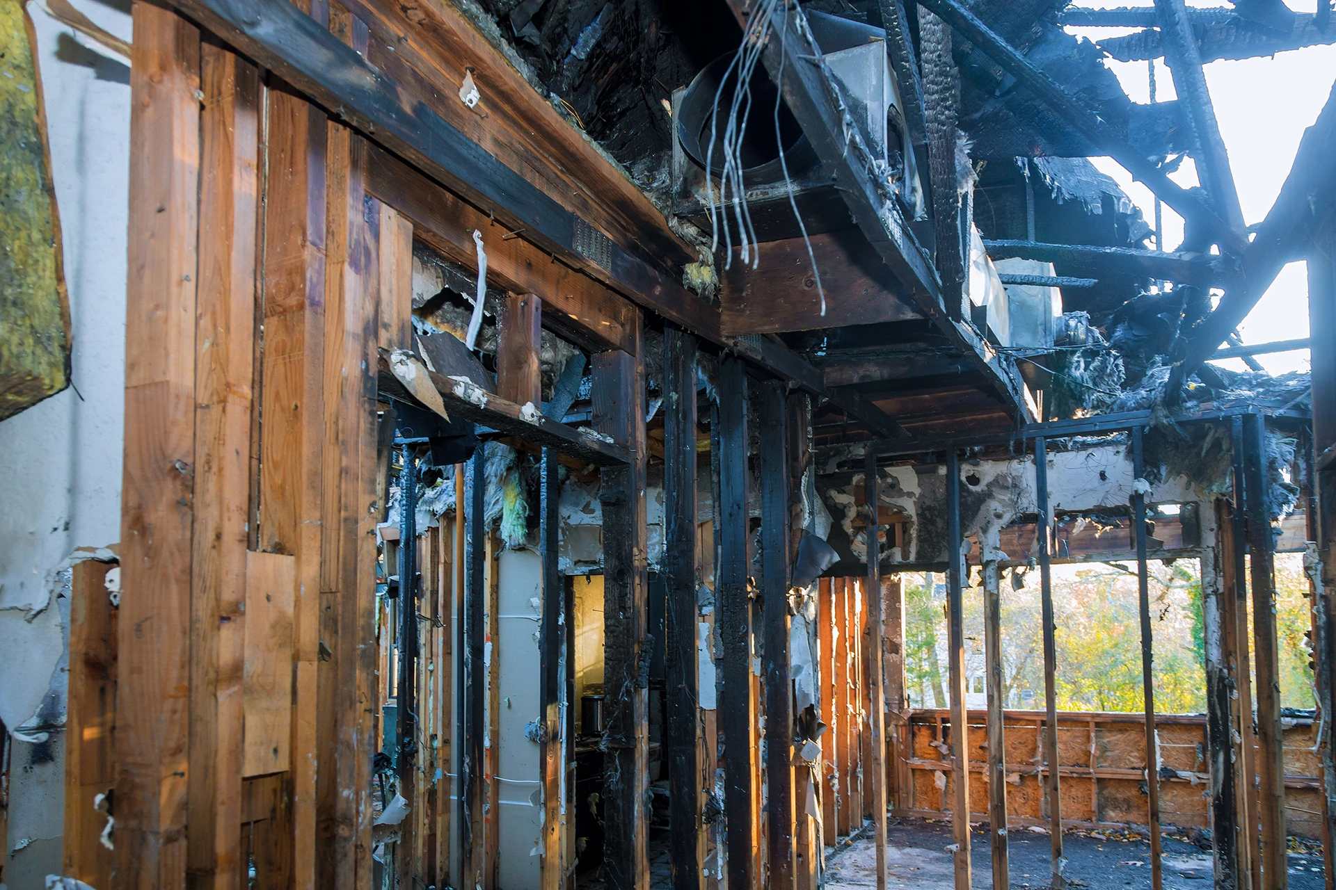 State Farm Mold, Fire, and Water Damage Coverage 2 House damaged by fire