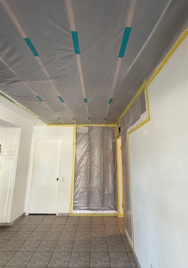 North Hollywood Damage Restoration Services | Onsite Pro 26 containment after mitigation