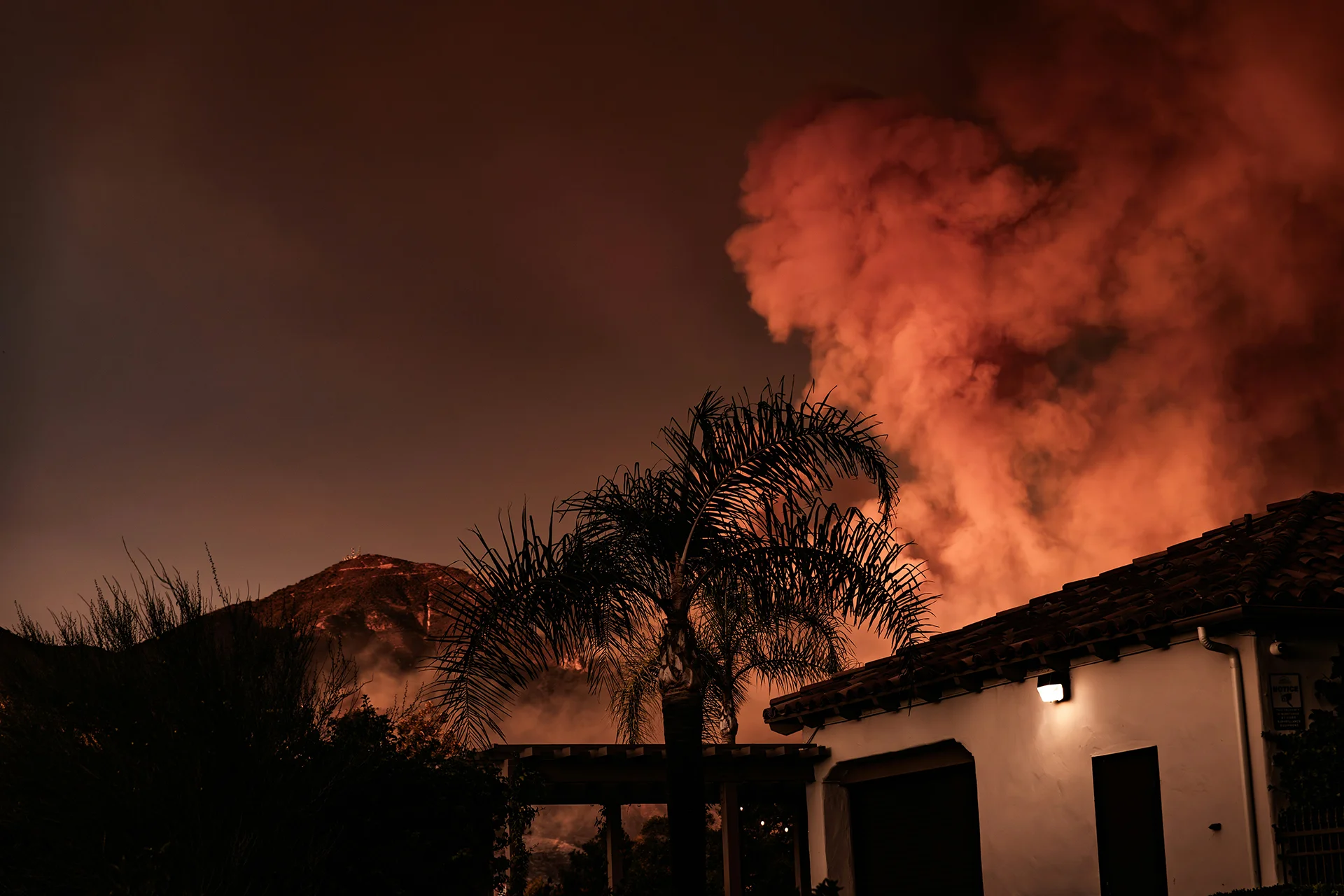Nationwide Homeowners Insurance – Water, Fire & Mold 2 Flames and smoke billowing out of a house roof