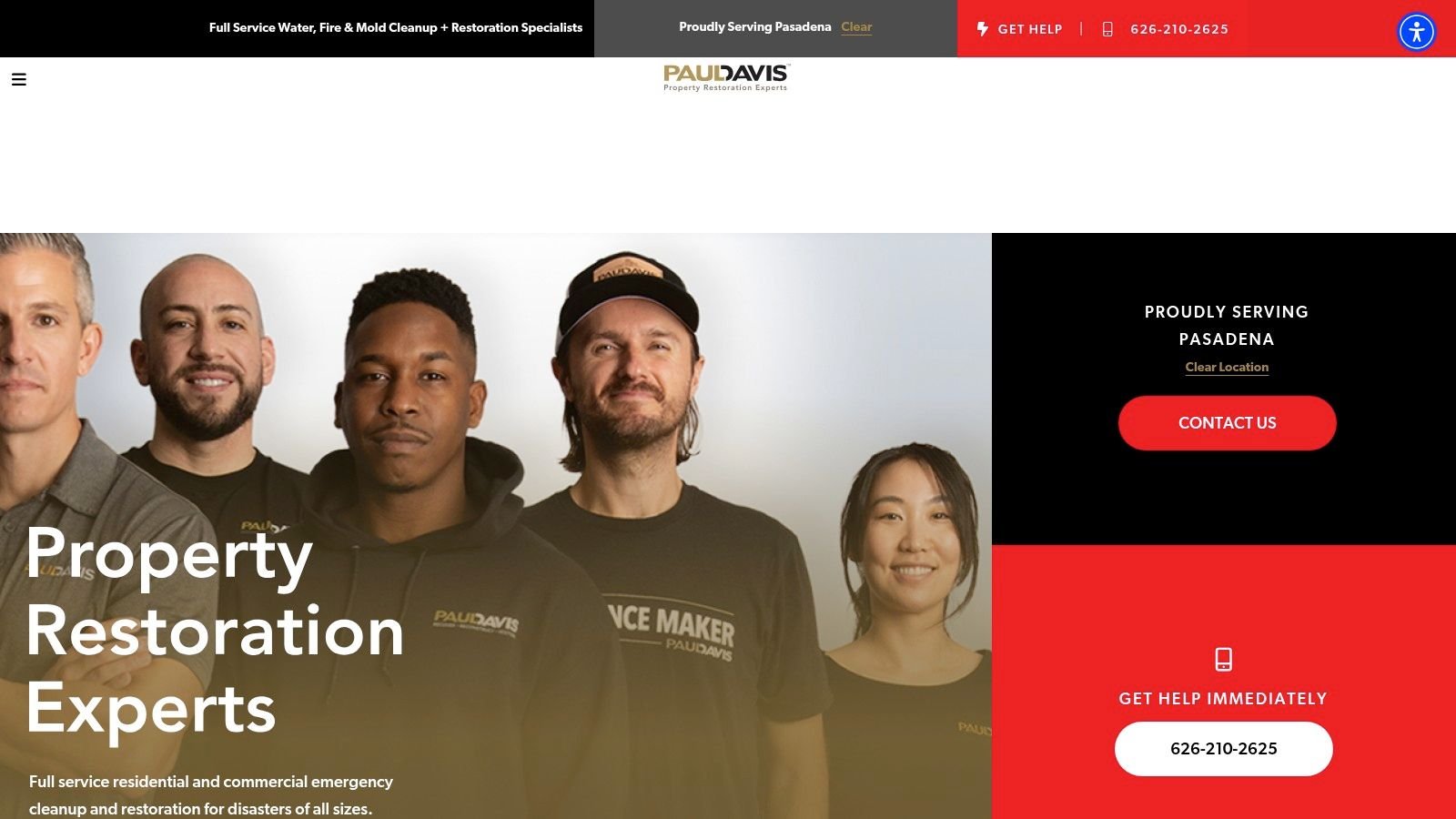 Paul Davis Restoration of Pasadena